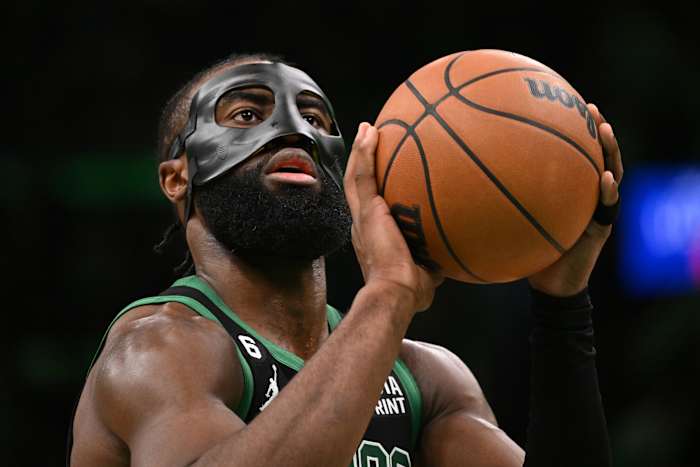 Boston Celtics guard Jaylen Brown